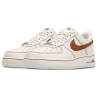 Nike Air Force 1 ’07 White Brown Unisex Sneakers