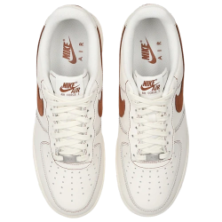 Nike Air Force 1 ’07 White Brown Unisex Sneakers