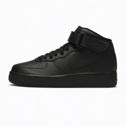 Nike Air Force 1 ’07 Black Mid Unisex Sneakers