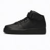 Nike Air Force 1 ’07 Black Mid Unisex Sneakers
