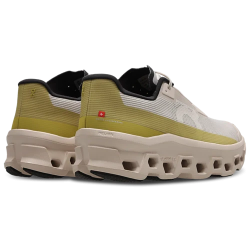 On Cloudmonster Silver Lense White Unisex Sneakers