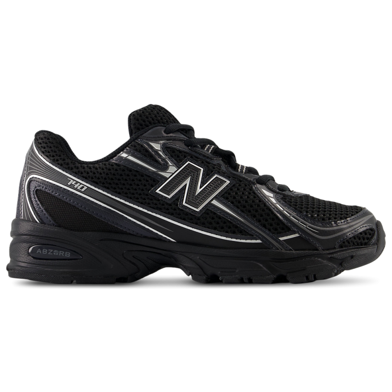 New Balance 740 Black-Silver Sneakers Unisex