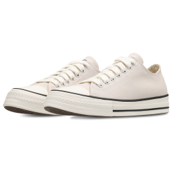 Converse Chuck Taylor Throwback Ox Classic Ecru Vintage White Black Sneakers Unisex