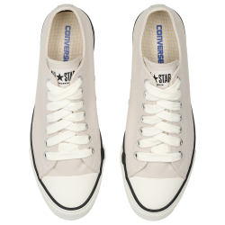 Converse Chuck Taylor Throwback Ox Classic Ecru Vintage White Black Sneakers Unisex