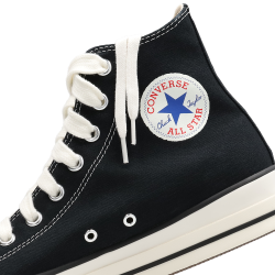 Converse Chuck Taylor Throwback Hi Black Vintage White Blue Zapatillas Unisex