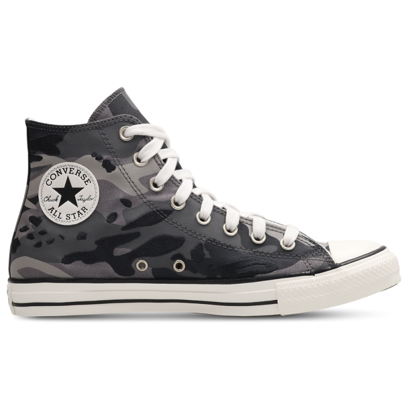 Converse Chuck Taylor All Star Hi Darker Grey Vintage White Black Unisex Sneaker