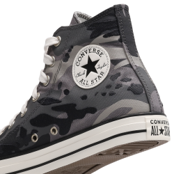 Converse Chuck Taylor All Star Hi Darker Grey Vintage White Black Unisex Sneaker