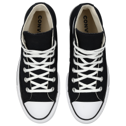 Converse Chuck Taylor All Star Lift Hi Black White Red Zapatillas Unisex
