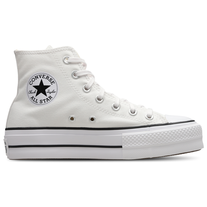 Converse Chuck Taylor All Star Lift Hi White White Sneakers Unisex