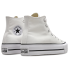 Converse Chuck Taylor All Star Lift Hi White White Sneakers Unisex