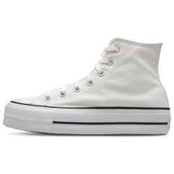 Converse Chuck Taylor All Star Lift Hi White White Sneakers Unisex