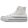 Converse Chuck Taylor All Star Lift Hi White White Sneakers Unisex