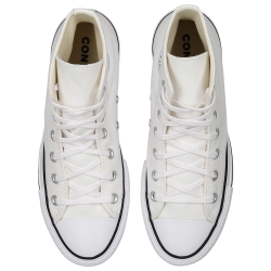 Converse Chuck Taylor All Star Lift Hi White White Sneakers Unisex