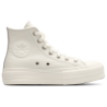 Converse Chuck Taylor All Star Lift Hi Egret Egret Vintage White Baskets Unisexes