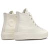 Converse Chuck Taylor All Star Lift Hi Egret Egret Vintage White Baskets Unisexes