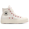 Converse Chuck Taylor All Star Lift Hi Vintage White Egret Zapatillas Unisex