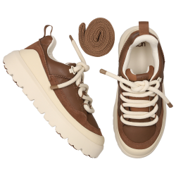 UGG Utility Sneaker Dark Chestnut Whitecap Sneakers Unisex