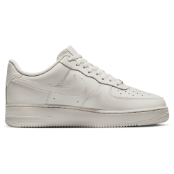 Nike Air Force 1 Low Light Bone Metallic Silver Zapatillas Unisex