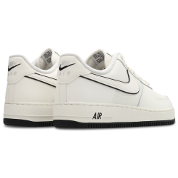 Nike Air Force 1 Low Sail Light Bone Black Baskets Unisexes