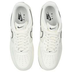 Nike Air Force 1 Low Sail Light Bone Black Baskets Unisexes