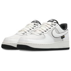 Nike Air Force 1 Low Summit White Dark Smoke Grey Baskets Unisexes