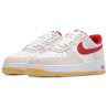 Nike Air Force 1 Low Summit White Varsity Red Baskets Unisexes