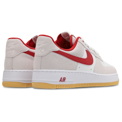 Nike Air Force 1 Low Summit White Varsity Red Baskets Unisexes