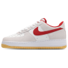 Nike Air Force 1 Low Summit White Varsity Red Baskets Unisexes