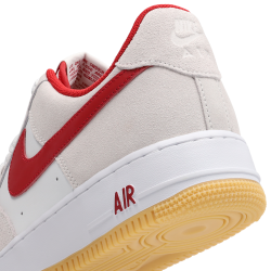 Nike Air Force 1 Low Summit White Varsity Red Baskets Unisexes