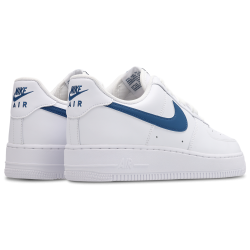 Nike Air Force 1 Low White Court Blue Unisex Sneaker