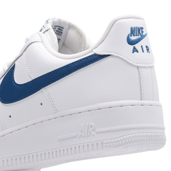 Nike Air Force 1 Low White Court Blue Unisex Sneaker
