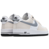 Nike Air Force 1 Low White Metallic Cool Grey Black Sneakers Unisex