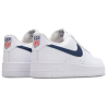 Nike Air Force 1 Low White Metallic Gold Midnight Navy Unisex Sneaker