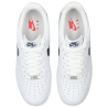 Nike Air Force 1 Low White Metallic Gold Midnight Navy Unisex Sneaker