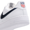 Nike Air Force 1 Low White Metallic Gold Midnight Navy Unisex Sneaker