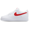 Nike Air Force 1 Low White University Red Zapatillas Unisex