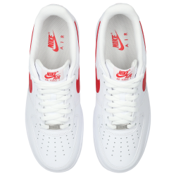 Nike Air Force 1 Low White University Red Zapatillas Unisex