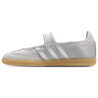 Adidas Samba Jane Grey Two Silver Metallic Baskets Unisexes