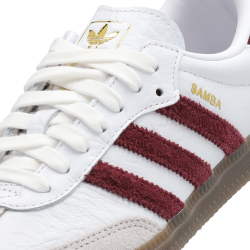 Adidas Samba OG Burgundy White Gum Sneakers Unisex