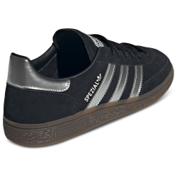 Adidas Handball Spezial Core Black Silver Metallic Sneakers Unisex