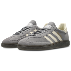 Adidas Handball Spezial Grey Beigetan Gold Sneakers Unisex