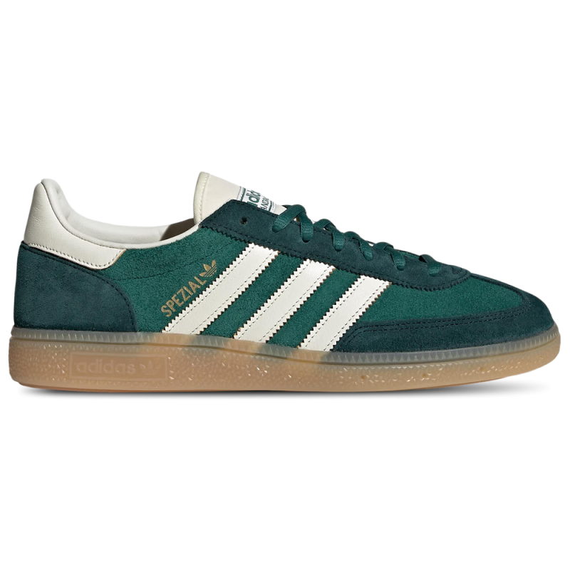 Adidas Handball Spezial Off White Collegiate Green Baskets Unisexes