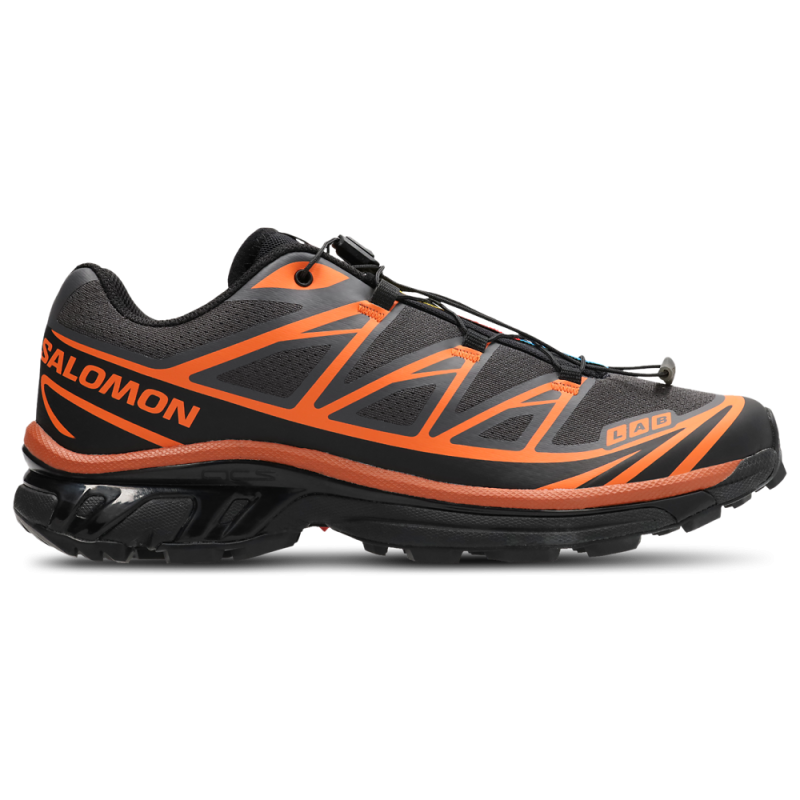 Salomon XT-6 Asphalt Black Red Orange Zapatillas Unisex
