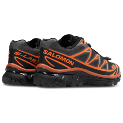 Salomon XT-6 Asphalt Black Red Orange Zapatillas Unisex