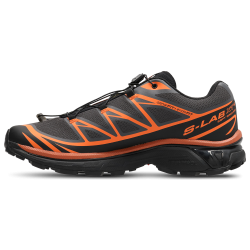 Salomon XT-6 Asphalt Black Red Orange Zapatillas Unisex