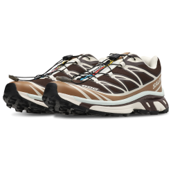 Salomon XT-6 Black Coffee Burro Bitter Chocolate Zapatillas Unisex