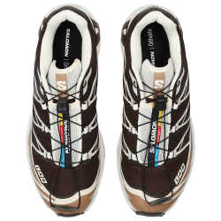 Salomon XT-6 Black Coffee Burro Bitter Chocolate Zapatillas Unisex