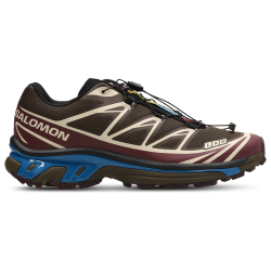 Salomon XT-6 Earth Brown Maroon Banner Mykonos Blue Zapatillas Unisex