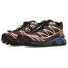 Salomon XT-6 Earth Brown Maroon Banner Mykonos Blue Zapatillas Unisex