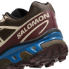 Salomon XT-6 Earth Brown Maroon Banner Mykonos Blue Zapatillas Unisex